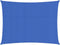 vidaXL - Zonnezeil - 160 - g/m² - rechthoekig - 4x5 - m - HDPE - blauw