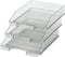 HAN brievenbak - KLASSIK - 255 x 348 x 65mm - transparant grijs - stapelbaar - 1 stuk - HA-1026-X-24