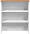 vidaXL - Hutch - 'ASKIM'Wit - 91x30x104 - cm - Massief - Hout - Grijsgroen