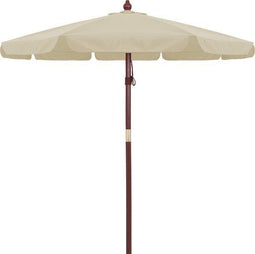 Kingsleeve Parasol 330cm – UV Bescherming 80+ Waterafstond - Crème