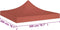 vidaXL - Partytentdak 600D - UV- en waterbestendig - Terracotta (1 stuk)