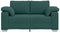 vidaXL - Donkergroene - Loveseat - van - 120 - cm - in - Stof
