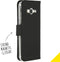 Accezz Galaxy J3 (2016) - Flip cover - Krasbestendig Schokbestendig - Zwart