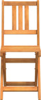vidaXL - Vouwbare - Tuinstoelen - 2 - stuks - 36x46x85 - cm - Massief - Acaciahout
