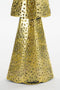 House of Seasons Kerstboom - Metaal - Gouden gehamerde afwerking - 19 x 10 x 90 cm