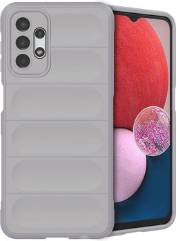 iMoshion Hoesje Geschikt voor Samsung Galaxy A13 (4G) Hoesje Siliconen - iMoshion EasyGrip Backcover - Grijs