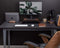 Oakywood Dual Laptop Dock - Massief Walnoot - Echt Hout Verticale MacBook/Laptop/Tablet Standaard - Clean Desk Design