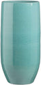Mica Decorations Bloempot Matteo - 32x32x70 cm - Terracotta - Turquoise