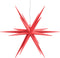 vidaXL - Kerstlamp - met - LED - inklapbaar - 57 - cm - rood