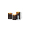 Annas collection - B.o. 3st kaars berk bewegende vlam 7.5x10/12.5/15cm afstandsbediening 3x3aaa