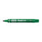 Permanente markeerstift Pentel N50-BE Groen 12 Onderdelen