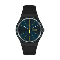 Swatch SUOB731 - Polshorloge - Kwarts - Blauw (Ø 41 mm)
