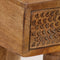 vidaXL - Wandtafel - 102x30x79 - cm - massief - mangohout