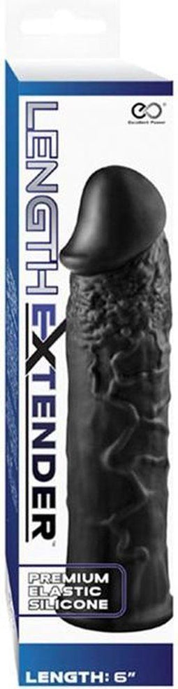 NMC - Penisverlenger 15 cm - Zwart