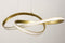 Lumidora Hanglamp 74659 - SPIKE - LED 30.0 Watt 2700 Lumen 2700 Kelvin - Goud Messing - Metaal - ⌀ 60 cm