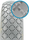 Rueda Ferrestock Kruiwagen Ø 12,5 cm