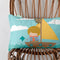 Kussenhoes HappyFriday World Map Multicolour 50 x 30 cm