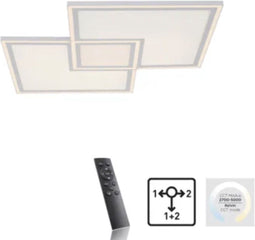 Paul Neuhaus Edging - Plafondlamp - Dimbaar LED 51W - Wit