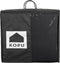 Kopu® Retro Flower Loungekussenset Zit en Rug 60 cm breed - Black