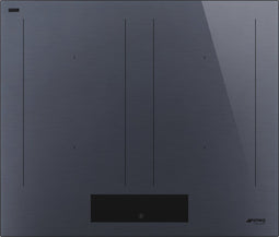 Smeg Linea SIM1644DG - Ingebouwde Inductiekookplaat - 4 zones - Grijs - 60 cm