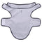 Hondenregenjas met reflecterende strips polyester marineblauw S