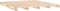 vidaXL - Palletbed - massief - grenenhout - 140x200 - cm