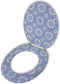vidaXL - Toiletbril - van - MDF - met - porselein - dessin