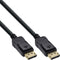 InLine 17102P - DisplayPort kabel - 4K@60Hz - Zwart (2 meter)