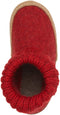Bergstein Cozy Lux - Sloffen - 100% Zuiver scheerwol - Rood