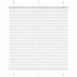 vidaXL - Plissé - rolgordijn - 120x150 - cm - stofbreedte - 119,4cm - polyester - wit