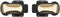 Bose Ultra Open Earbuds - Draadloos - Open-ear ontwerp - Goud Zwart