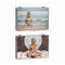 Covers DKD Home Decor Boeddha Teller 46,5 x 6 x 31,5 cm 2 Stuks Hout MDF