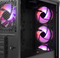 Genesis NPC-1559 - Micro ATX Midtower Case - 4x 120mm ARGB ventilatoren - Zwart