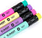Potlood met Gum Milan Sunset Cirkelvormig HB (24 Stuks)