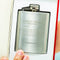 Kikkerland Liquor & Whiskey Heupfles - Hip Flask - Roestvrij staal - 120ML