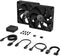 Corsair iCUE Link RX140 - PWM-fans - 1.700 RPM en Zero RPM-modus - Zwart (2 stuks)