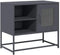 vidaXL - Tv-meubel - 68x39x60,5 - cm - staal - antracietkleurig