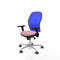 Piqueras y Crespo 3D086G0 - Bureaustoel - Verstelbare hoogte met armleuning - Roze