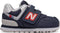 New Balance IV574 M - Sneakers - Lage sneakers - Navy/Grey - Maat 25