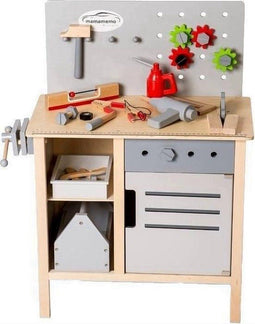 Mamamemo - Houten Werkbank - Houten speelgoed