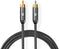 Nedis CATB24100GY50 - RCA subwooferkabel - 500 cm - Grijs