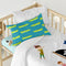 Dekbedovertrek set HappyFriday Mr Fox Flying boy Multicolour Wieg voor baby's 2 Onderdelen