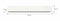 Furnilux Jam - Wandplank - 15x140x20cm - Wit