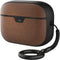 Mous Hoesje schokbestendig Geschikt voor AirPods Pro - Mous Leather Protective Case - Bruin