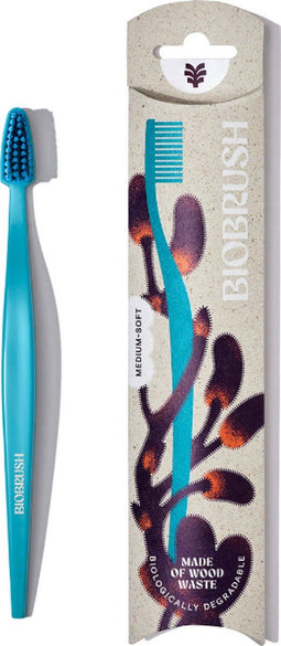 Biobrush tandenborstel blauw