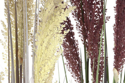 Decoratieve plant Home ESPRIT PVC Polyethyleen 45 x 45 x 150 cm (2 Stuks)