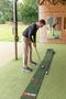 Pure2Improve Golf Putting Mat - Incl. Retourmechanisme - 30x237 cm - Groen