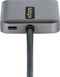 Startech.com MST14DP122HD - DisplayPort MST HUB - DP naar Dual HDMI 4K 60Hz - Grijs Zwart