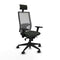 Bureaustoel met hoofdsteun Piqueras y Crespo 3D066N1 Zwart