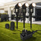 Briloner Connect to Shine - Tuinspot - 3x LED - IP65 - warm wit licht - Ø4x2.5 cm (set van 3)